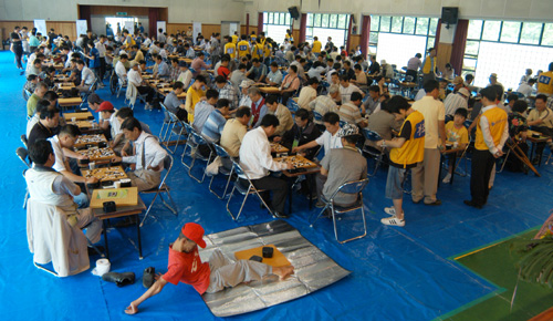 невозможно сидеть на стуле или за столом, Чемпионат Кореи по игре Бадук (игре го) среди инвалидов 2006 года
